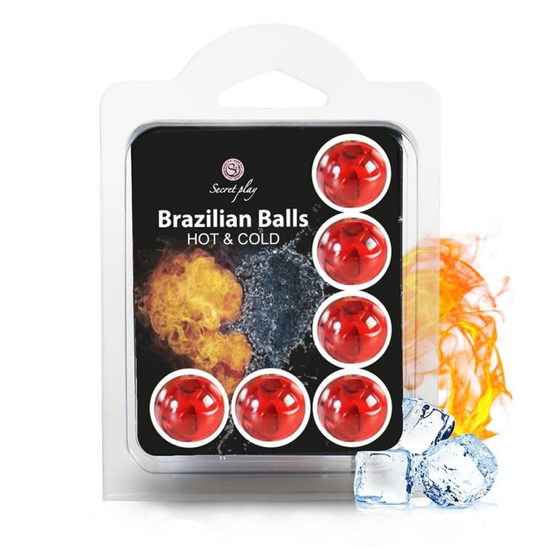 6 Brazilian Balls Cold Hot effect