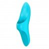Stimulateur polyvalent bleu à insérer sur le doigt USB Teaser Satisfyer - CC597223