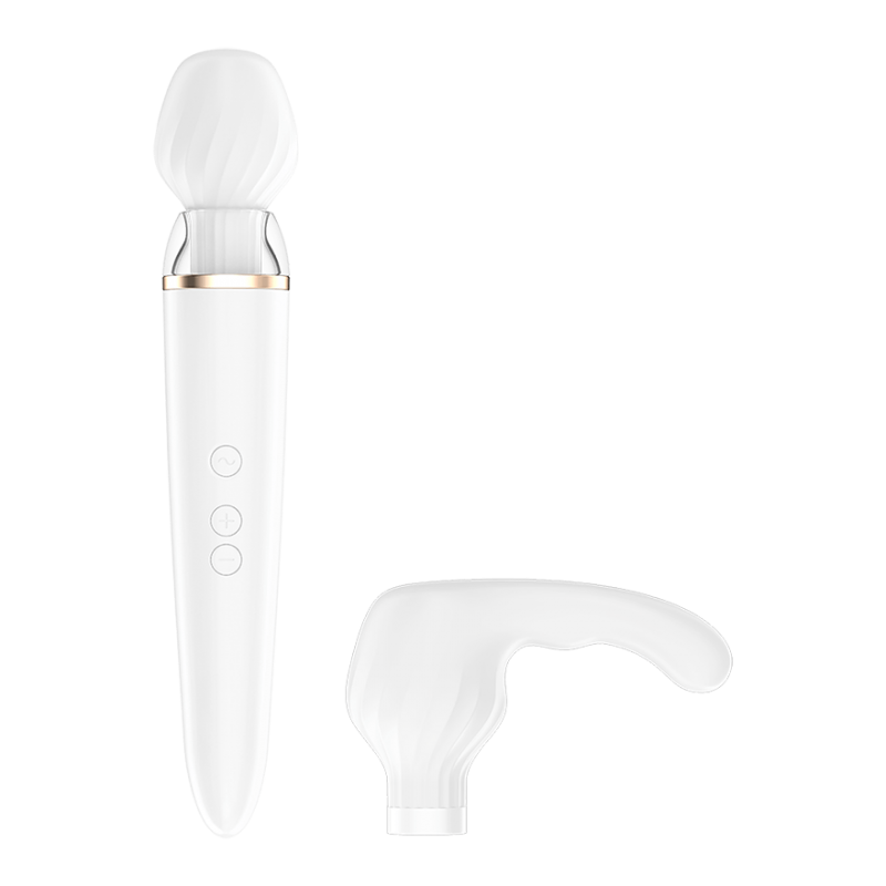 Wand vivromasseur XXL de luxe Connecté USB avec double tête
