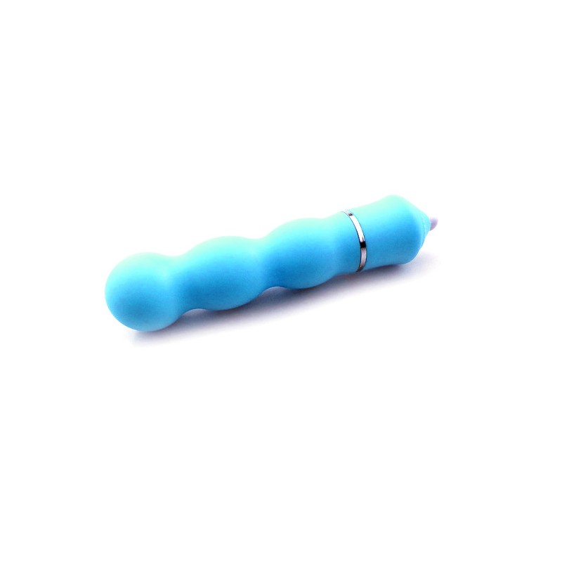 Vibromasseur turquoise waterproof 11 cm