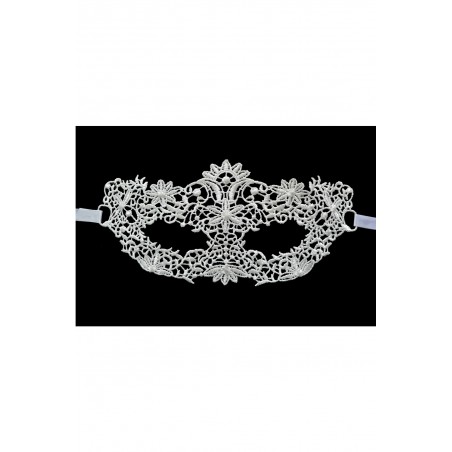 Loup broderie souple blanc