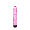 Vibromasseur avec gland 22,5 cm rose