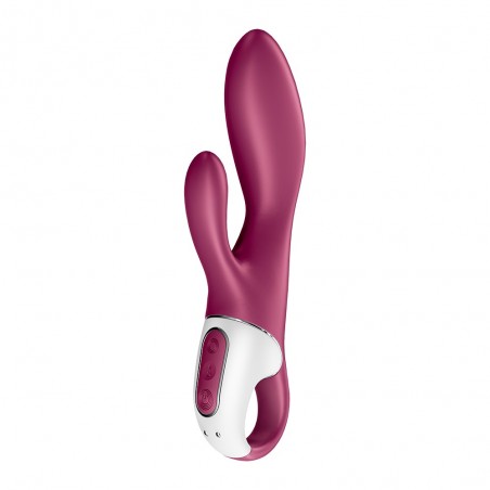Rabbit chauffant connecté USB rouge Heated Affair Satisfyer