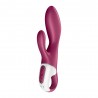 Rabbit chauffant connecté USB rouge Heated Affair Satisfyer