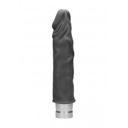 Vibromasseur noir 21 cm 10...