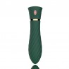 Vibromasseur Luxury USB vert 6 vitesses, 14,50 cm