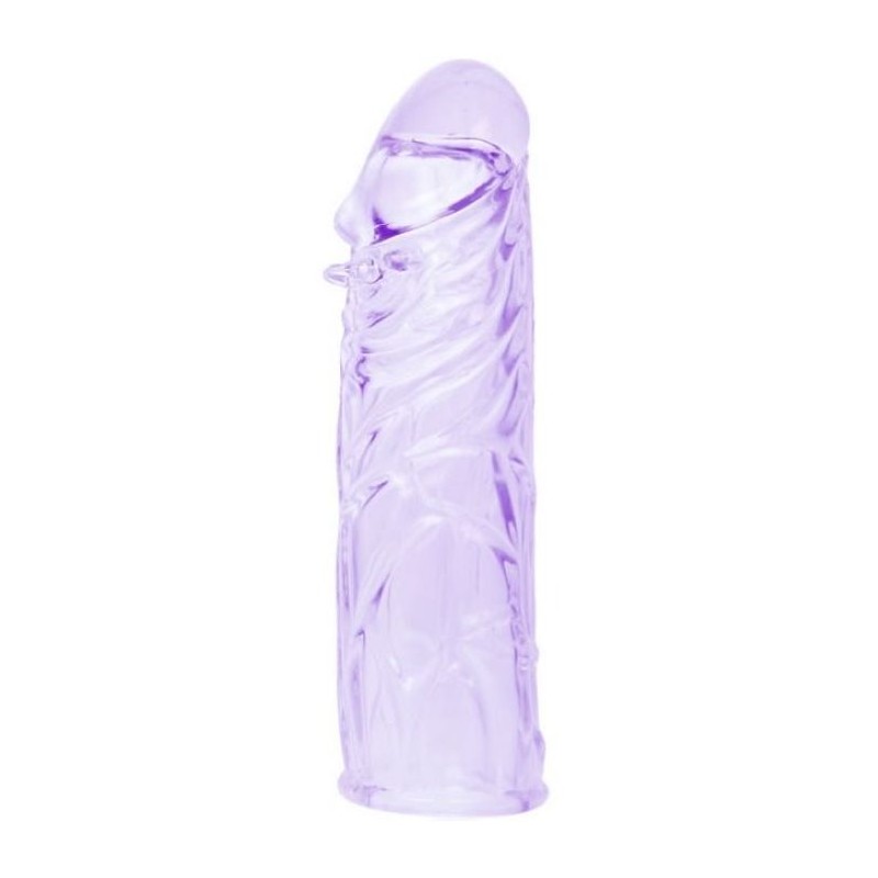 Gaine élargissante pénienne violette 13 cm