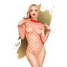 Body large maille rouge Scandalous rouge - PH0109RED