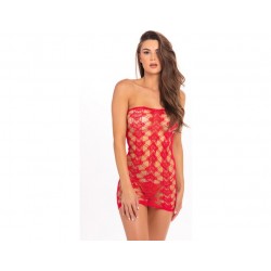 QUEEN OF HEARTS TUBE DRESS...