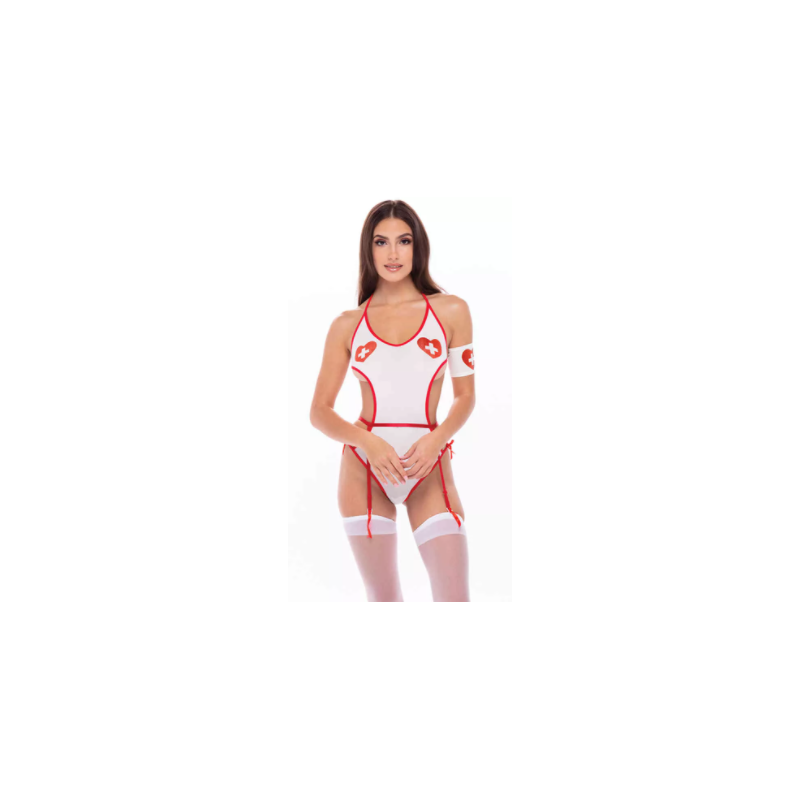 NAUGHTY NURSE 3PC SET ONE SIZE-1