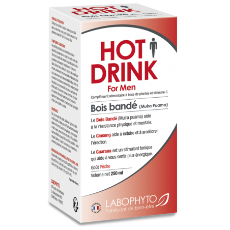 Hot Drink Homme bois bandé 250 ml