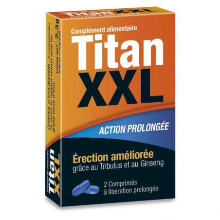 TitanXXL Stimulant sexuel 2 comprimés