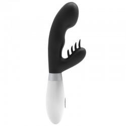 Vibromasseur rabbit Noir et...