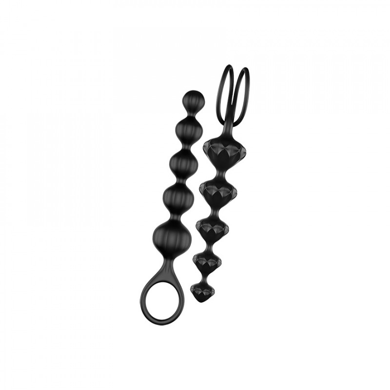 Lot de chapelets Beads Black Satisfyer