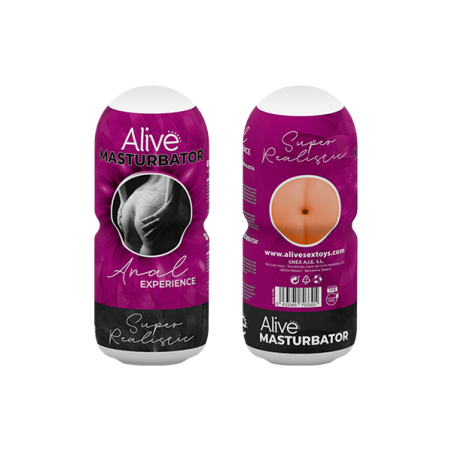 Masturbateur tube anal