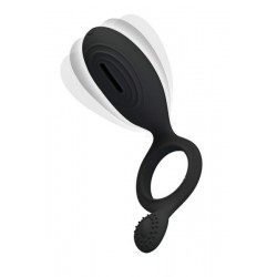 Anneau vibrant waterproof Noir