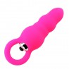 Mini vibromasseur rose de 10 cm de long et 2,7 cm de diamètre, 1 mode de vibration