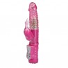 Vibromasseur rabbit vibrant et rotatif  36 modes, avec stimulateur de clitoris
