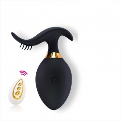 Œuf vibrant NOIR télécommandé