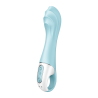 Vibromasseur gonflant connecté bleu USB Air Pump Vibrator 5+ Satisfyer