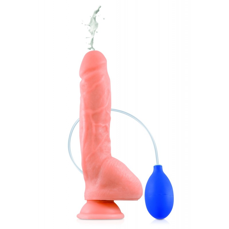 Gode ventouse réaliste éjaculateur 23 cm