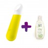 OFFRE DUO Vibromasseur jaune USB Ultra Power Bullet 1 Satisfyer  + UN LUBRIFIANT SEZMAR 90ML