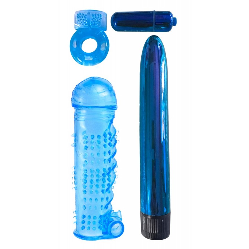 Ensemble de jouets bleu  4 pièces pour les couples
