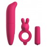 Coffret sextoy 3 pieces rose