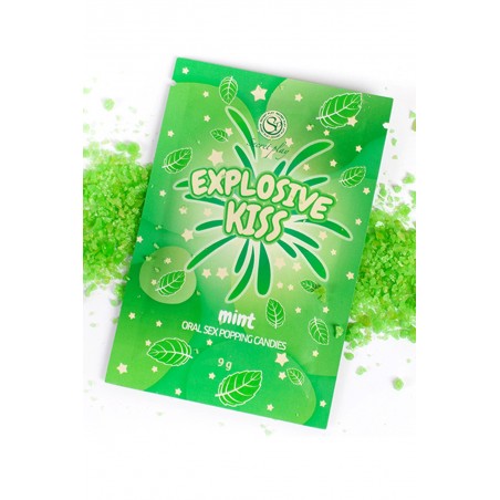 Bonbons pétillants pour sexe oral menthe
