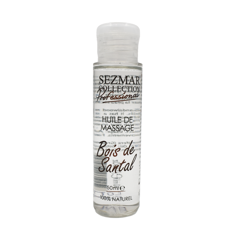 Huile de massage professionnelle Bois de Santal 50ml
