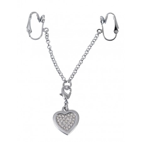 Bijou intime en métal chromé