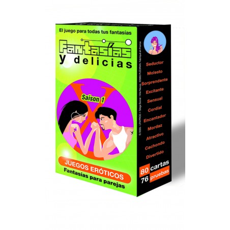 ESPAGNOL Jeu érotique Vices et Délices - Saison 1 - LANGUE ESPAGNOL