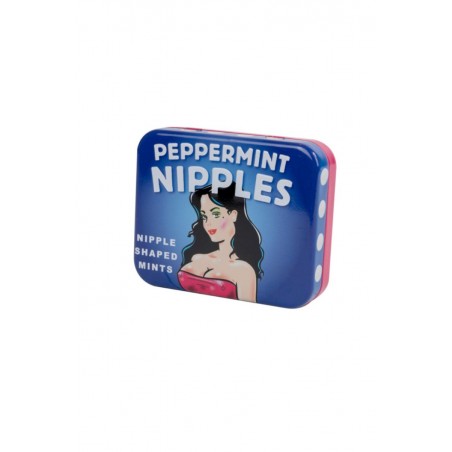 Bonbon à la menthe en forme de seins