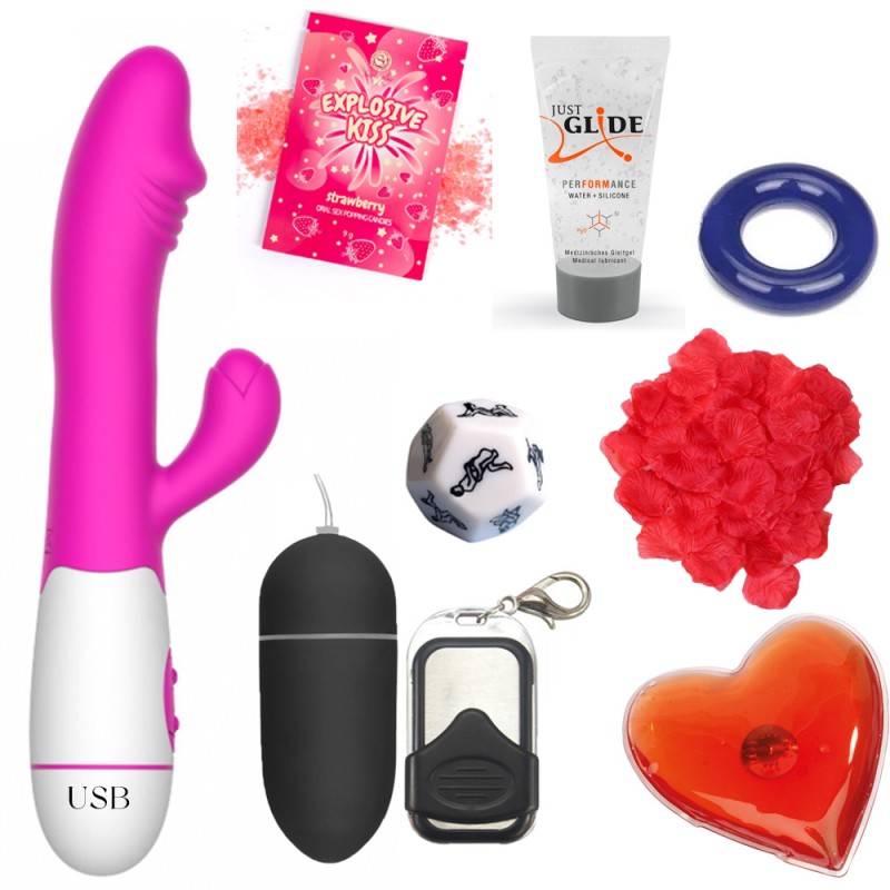 BOX des amoureux  8 produits Nuit vibrante