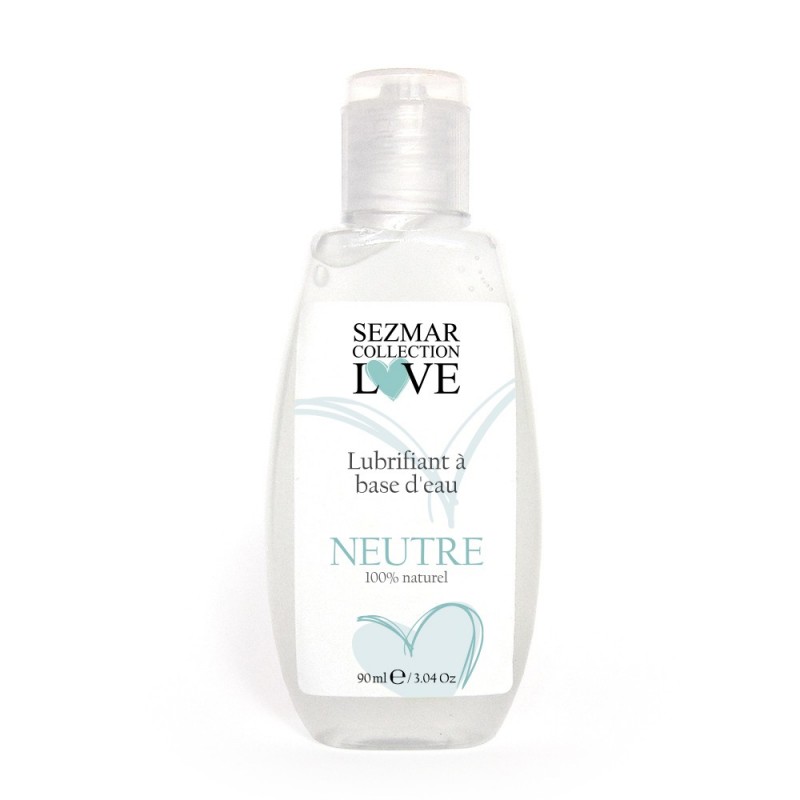 Lubrifiant à base d'eau, 100 % Naturel Neutre. Ce gel lubrifiant est particulièrement glissant et productif, même une petite qua