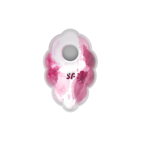 Le Satisfyer Cloud Dancer est réellement très esthétique : le design unique en forme de nuage transparent de ce vibromasseur à o