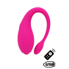 TANDEM Rose, stimulateur pour couple USB avec télécommande en silicone médical