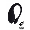 TANDEM Noir, stimulateur pour couple USB avec télécommande en silicone médical