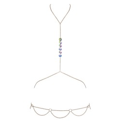 2 Chaines de corps dorées...