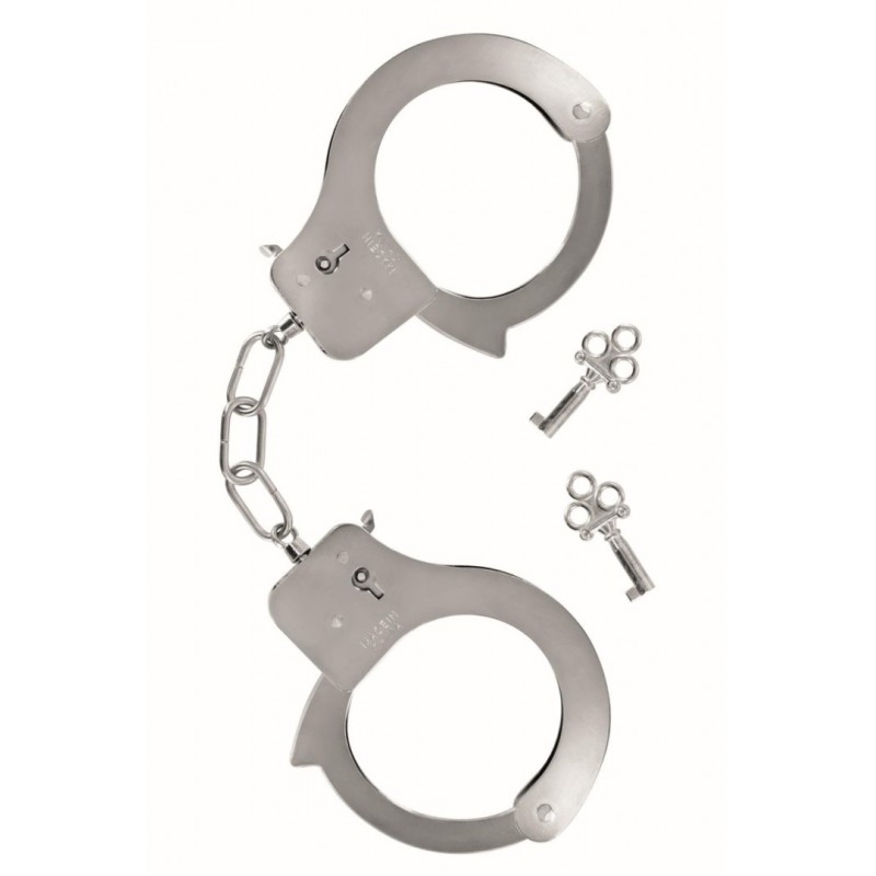 Menottes pour poignet en métal avec 2 clefs pour utilisateurs confirmés