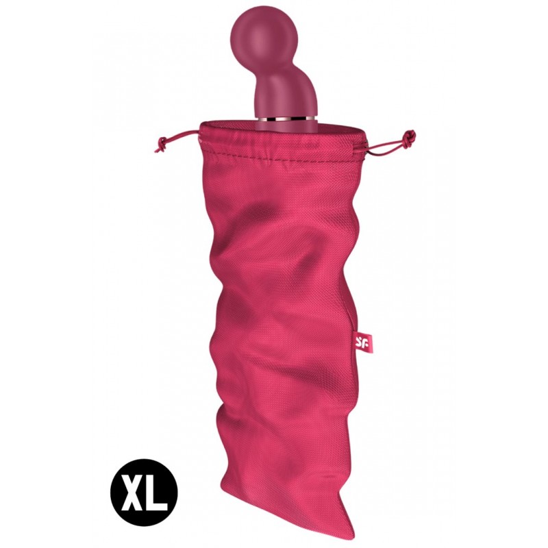 Sac de rangement sextoy rouge taille XL Satisfyer