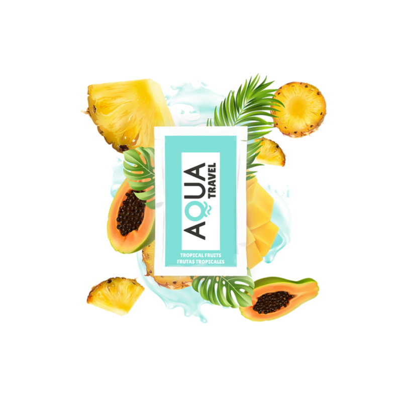 Dosette lubrifiant à base d'eau saveur fruits tropicaux 6ml