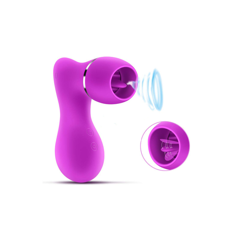 Stimulateur clitoridien langue vibrante USB