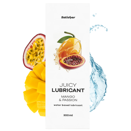 Lubrifiant à base d'eau Mangue et Passion 300 ml Satisfyer - CC597074