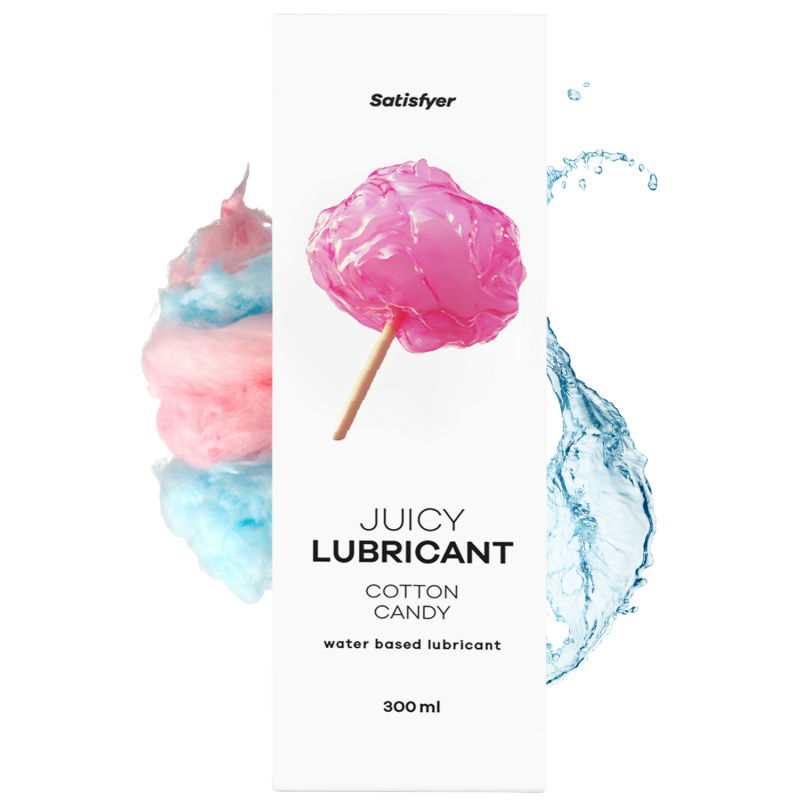 Lubrifiant à base d'eau Barbe à papa 300 ml Satisfyer - CC597067