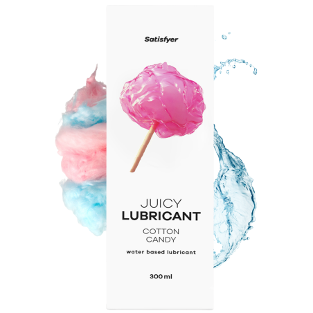 Lubrifiant à base d'eau Barbe à papa 300 ml Satisfyer - CC597067