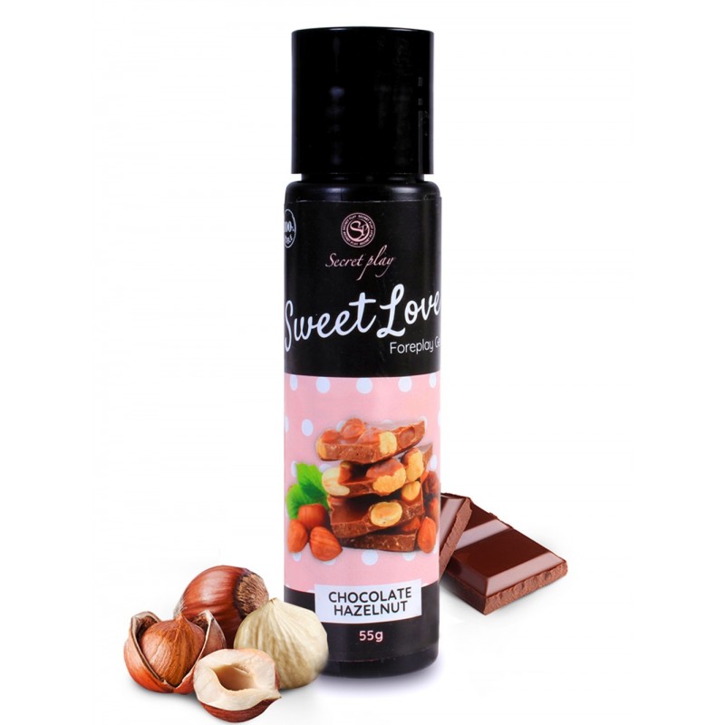 Gel comestible Chocolat noisette - 60 ml