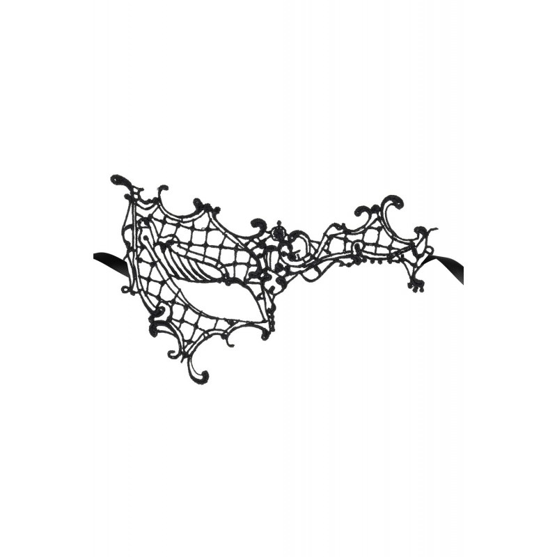 Loup broderie souple Fantôme d'Opéra asymétrique