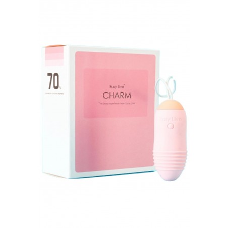 Oeuf vibrant rose 9 vitesses waterproof USB