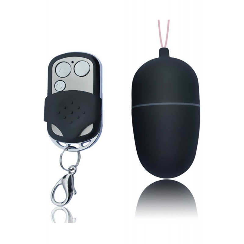 Oeuf vibrant avec télécommande Longueur 5,5 cm - 10 programmes de vibrations